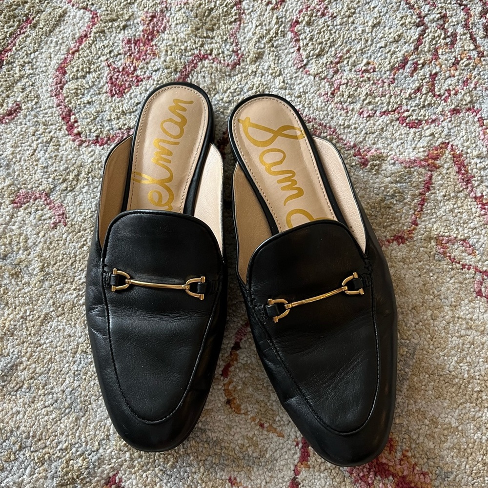 Sam Edelman Black Loafers